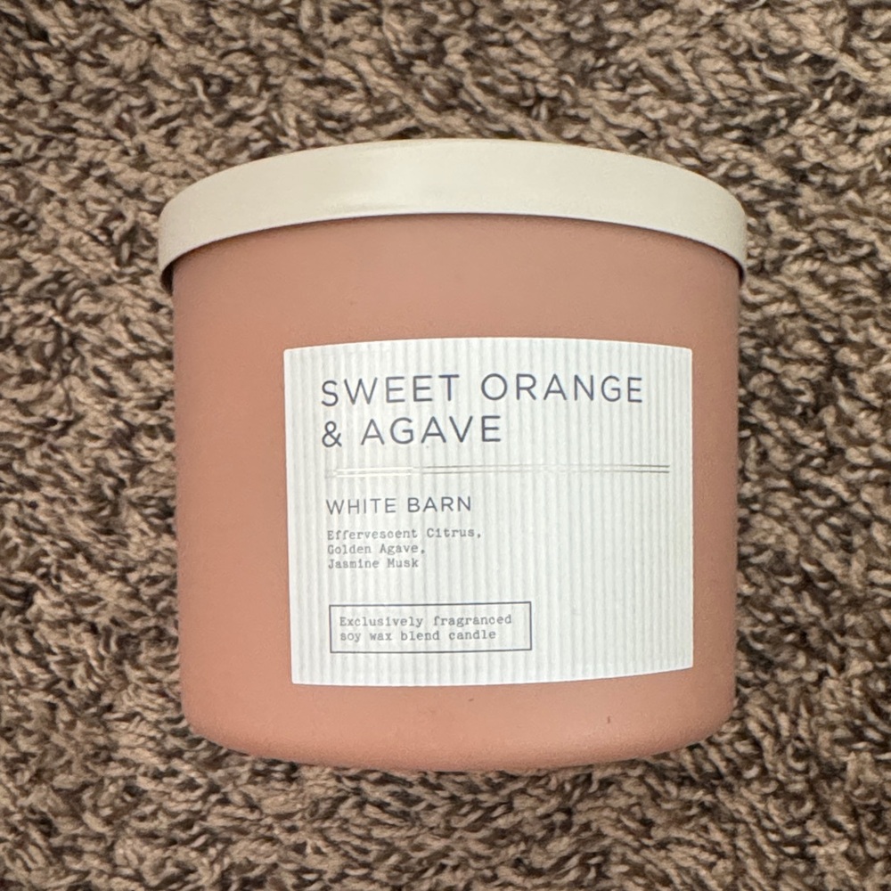 Brand New - Bath and Body Works Sweet Orange & Agave Candle